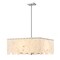 Z-Lite Viviana Chandelier, 9-Light, 26 In.W x 12 In.H, Polished Nickel/Alabaster 345P26-PN - alternate 1